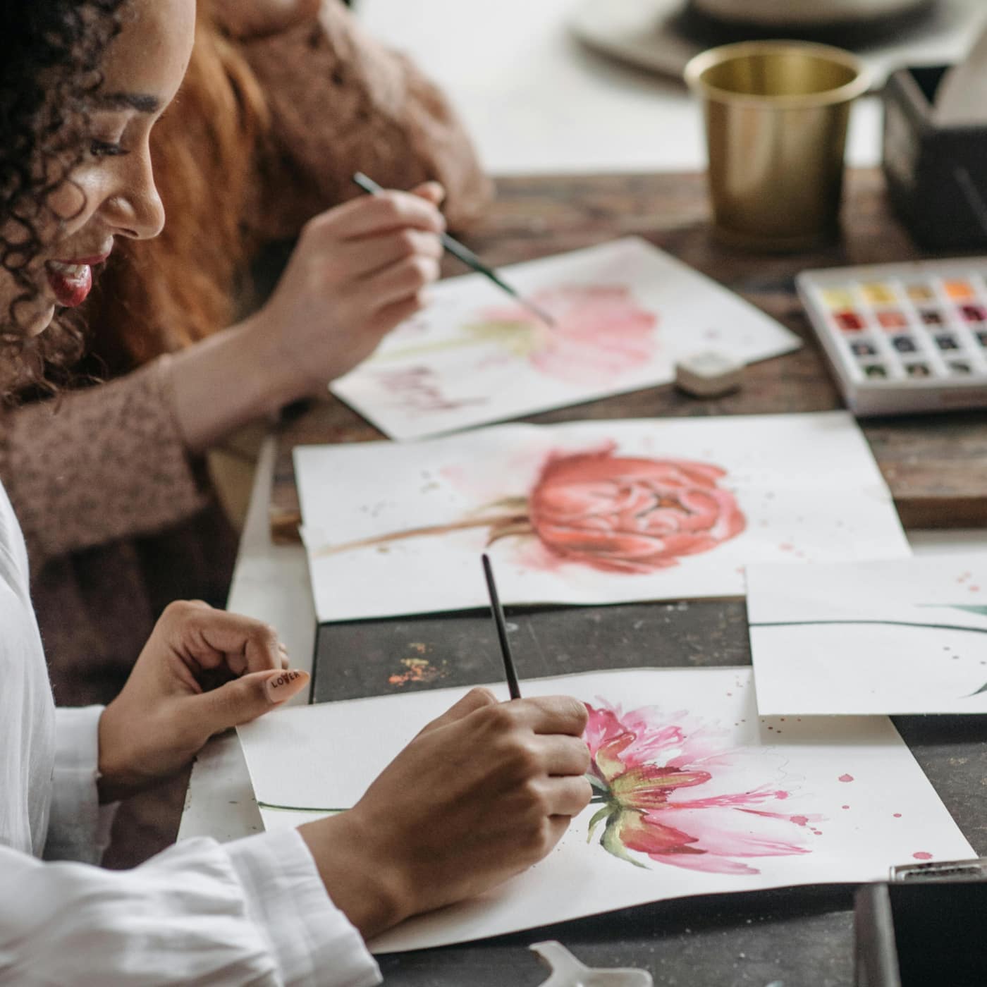 Watercolour Painting - summer